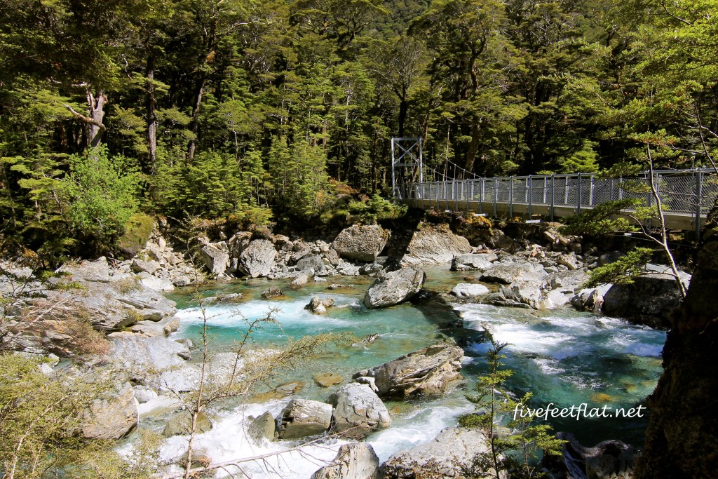 One of the bridges that you'll have to cross here